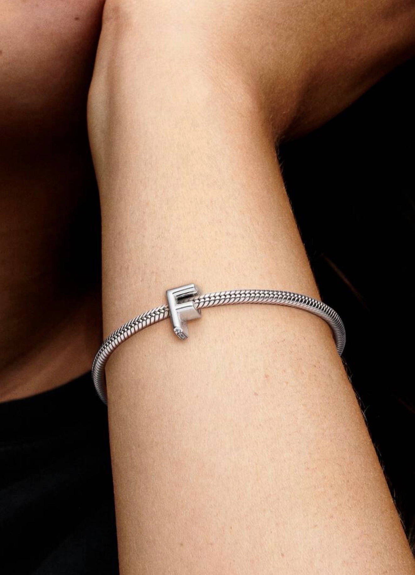 Pandora Letter F Alphabet Charm