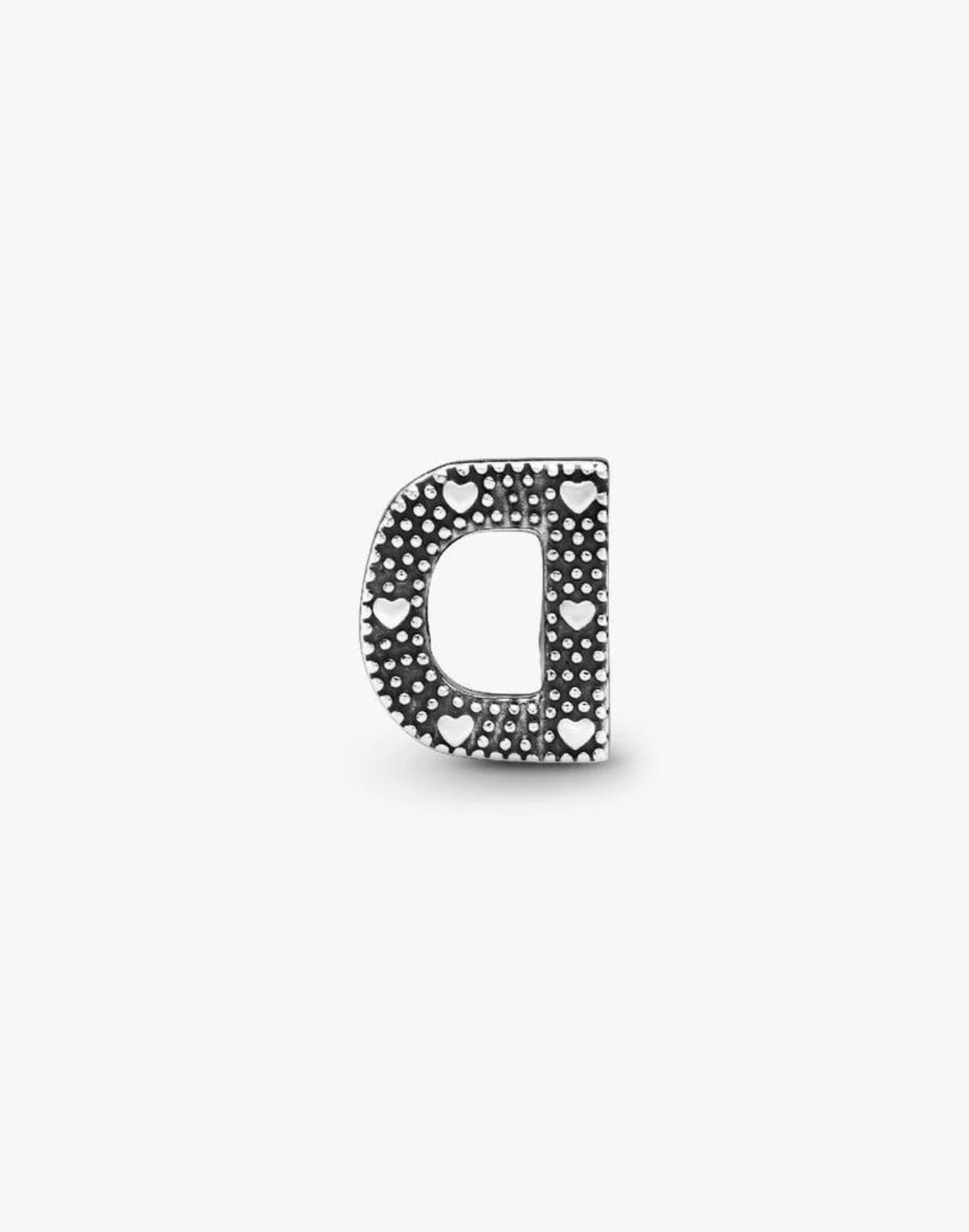Pandora Letter D Alphabet Charm