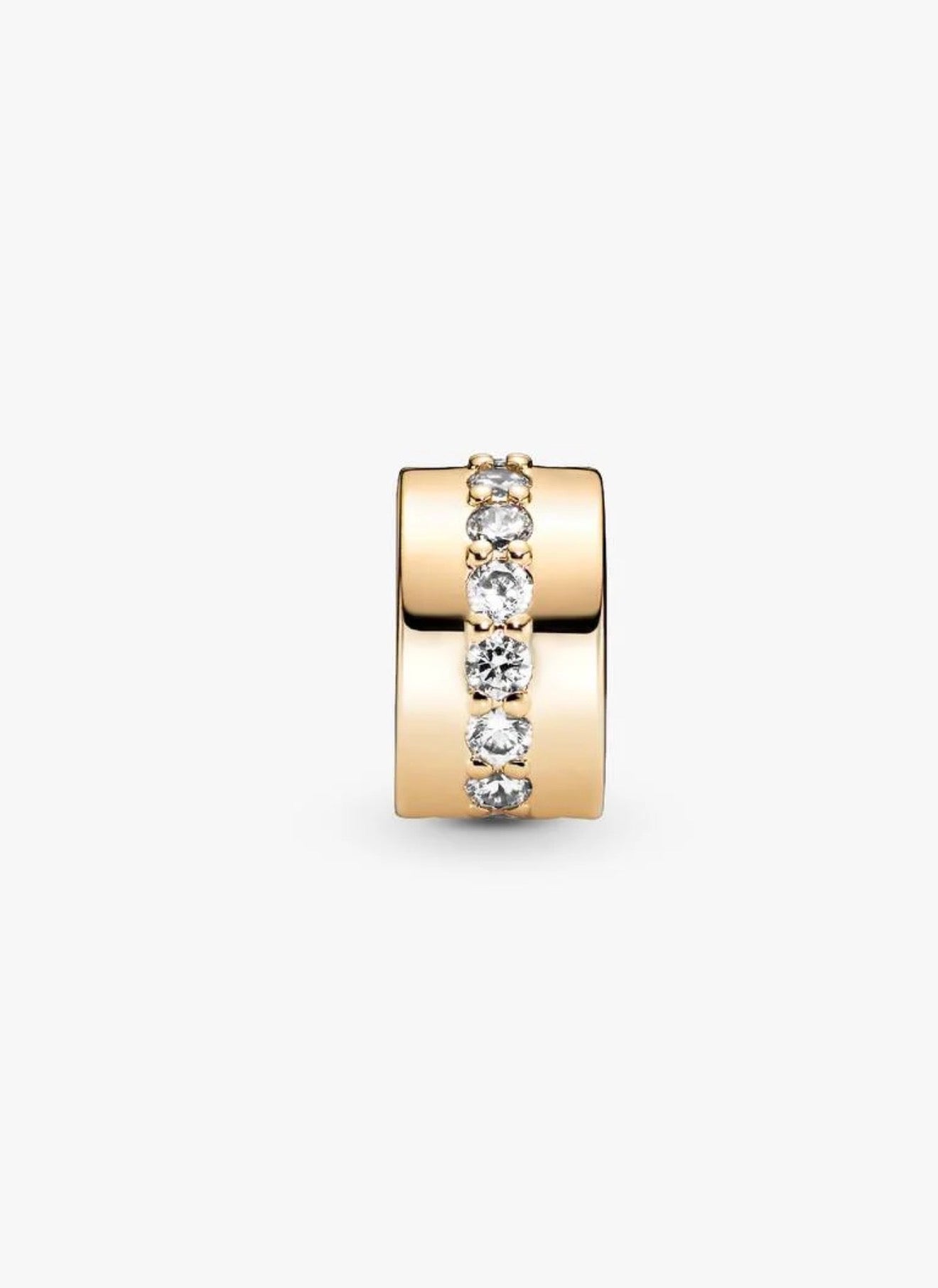 Pandora Clear Sparkling Row Clip Charm