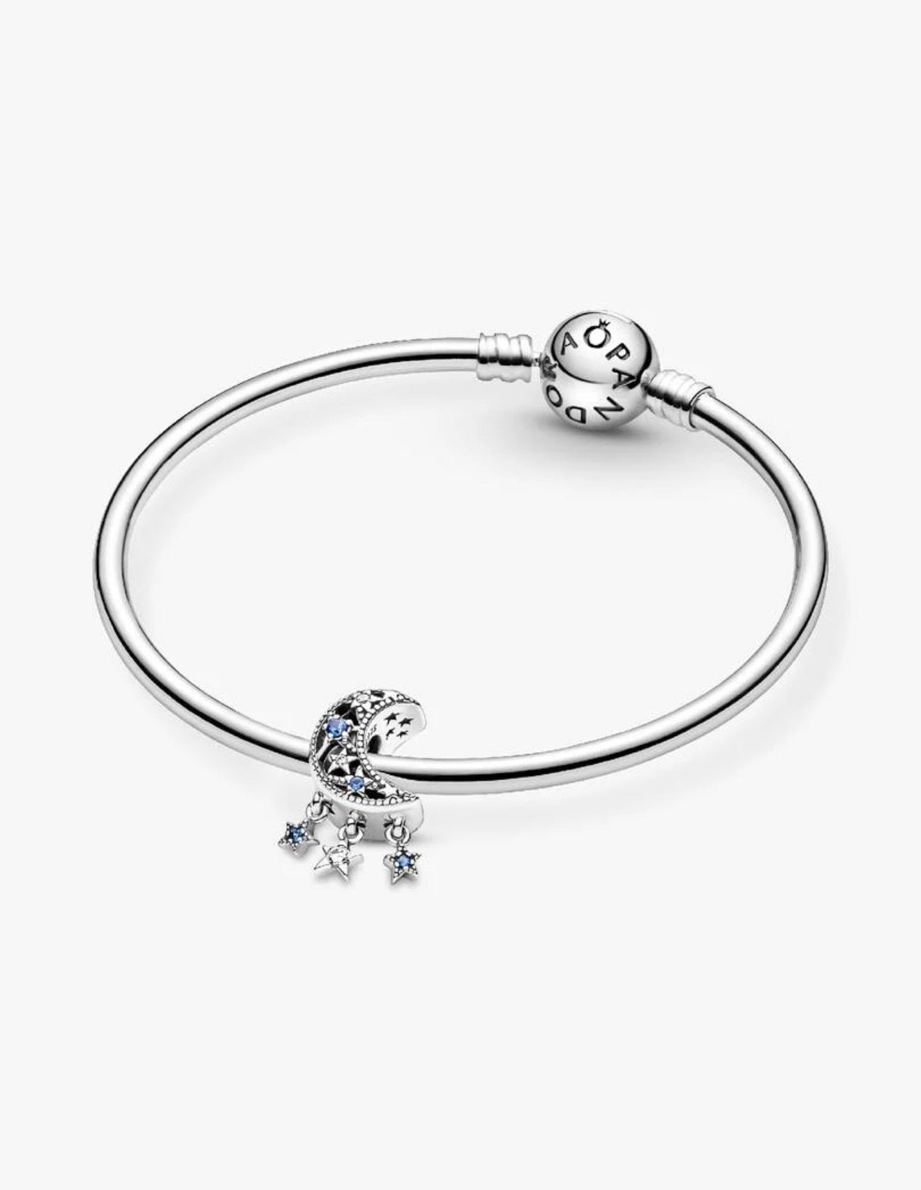 Pandora Star & Crescent Moon Charm