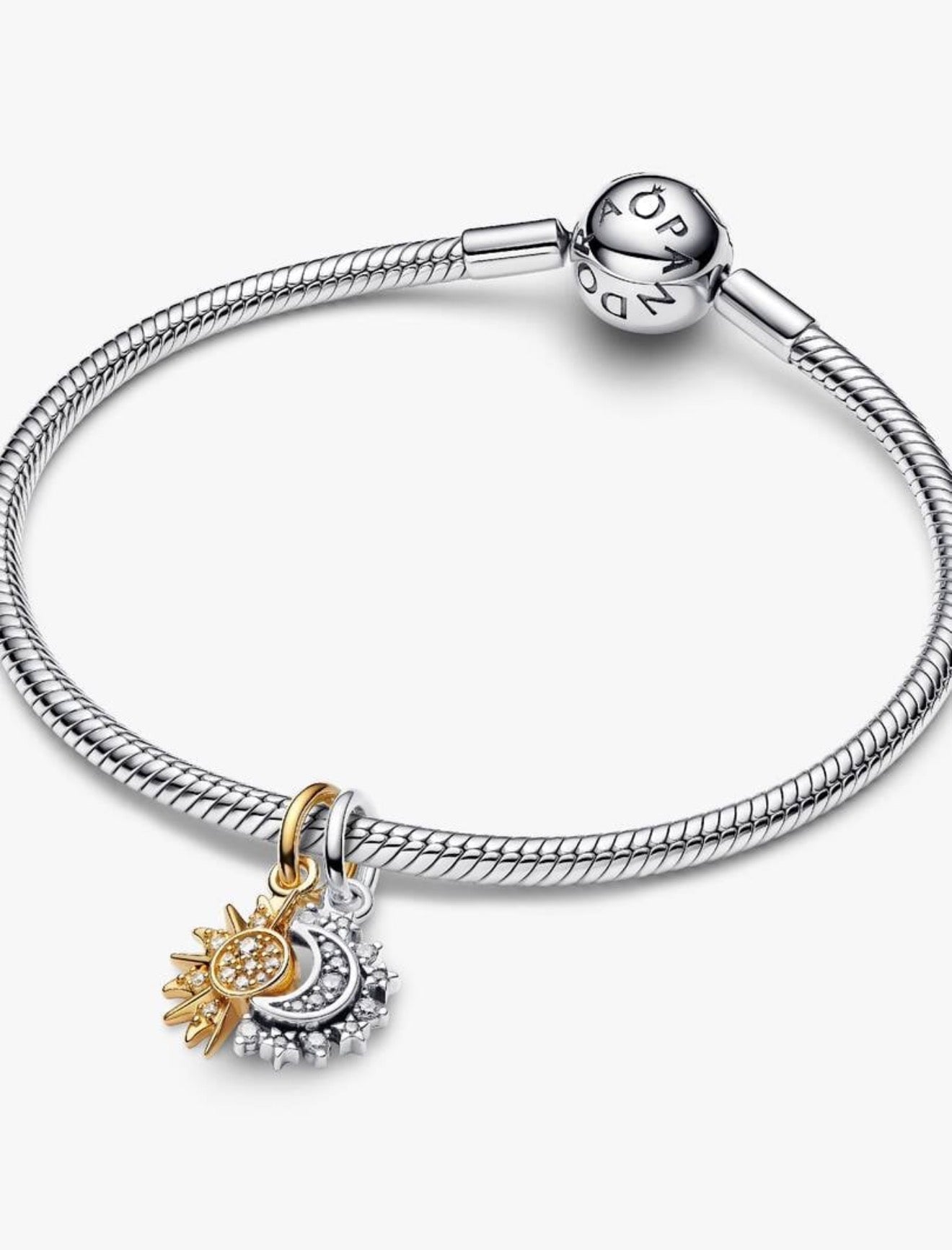 Pandora Splittable Sun & Moon Dangle Charm