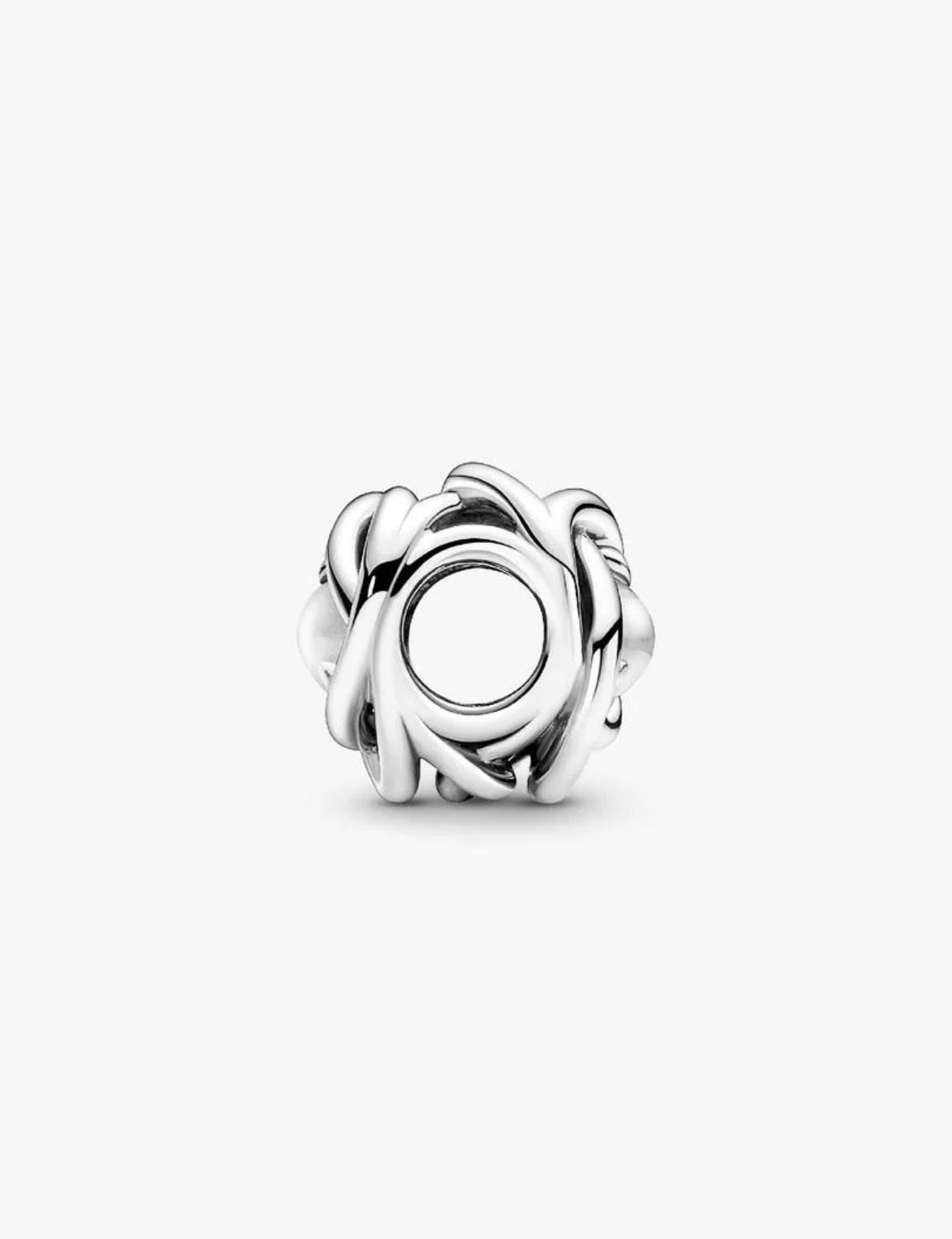 Pandora April Clear Eternity Circle Charm