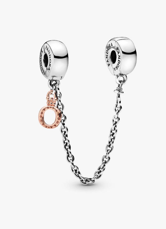 Pandora Dangling Crown O Safety Chain Charm