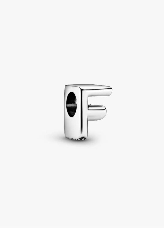 Pandora Letter F Alphabet Charm