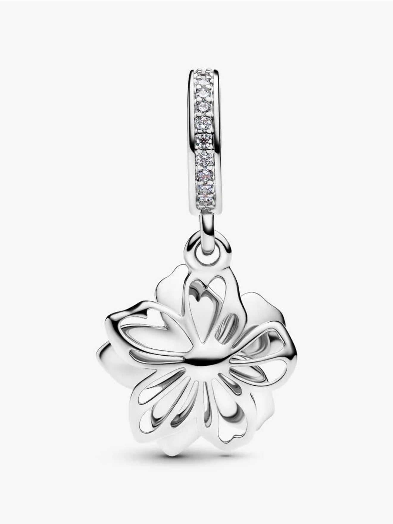 Pandora Blue Blossom Dangle Charm