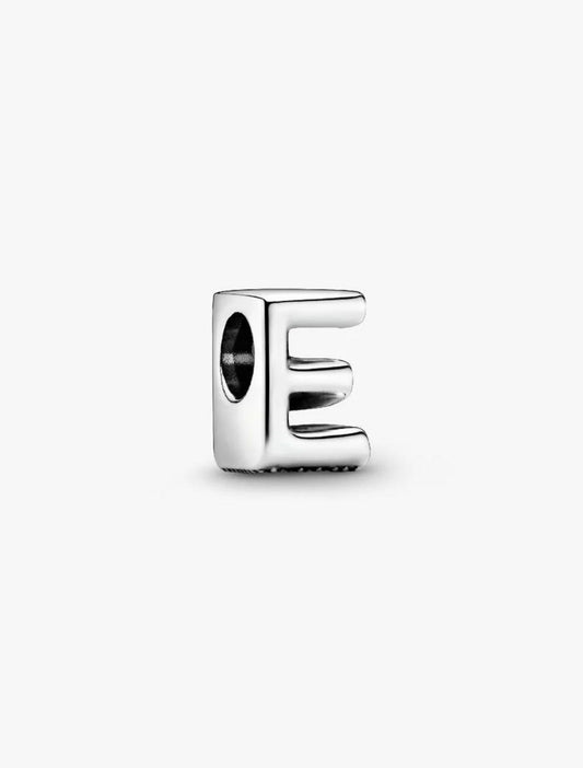 Pandora Letter E Alphabet Charm