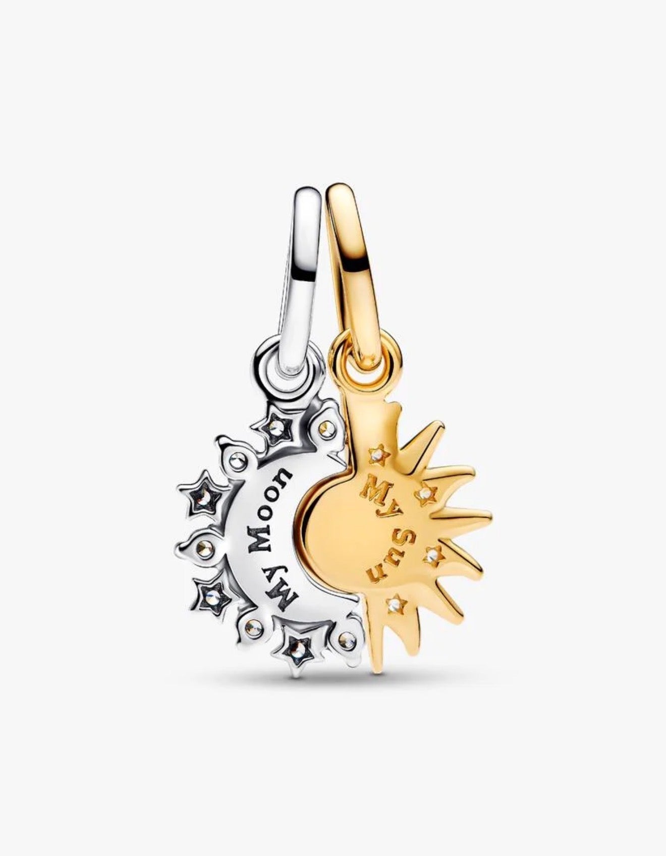 Pandora Splittable Sun & Moon Dangle Charm