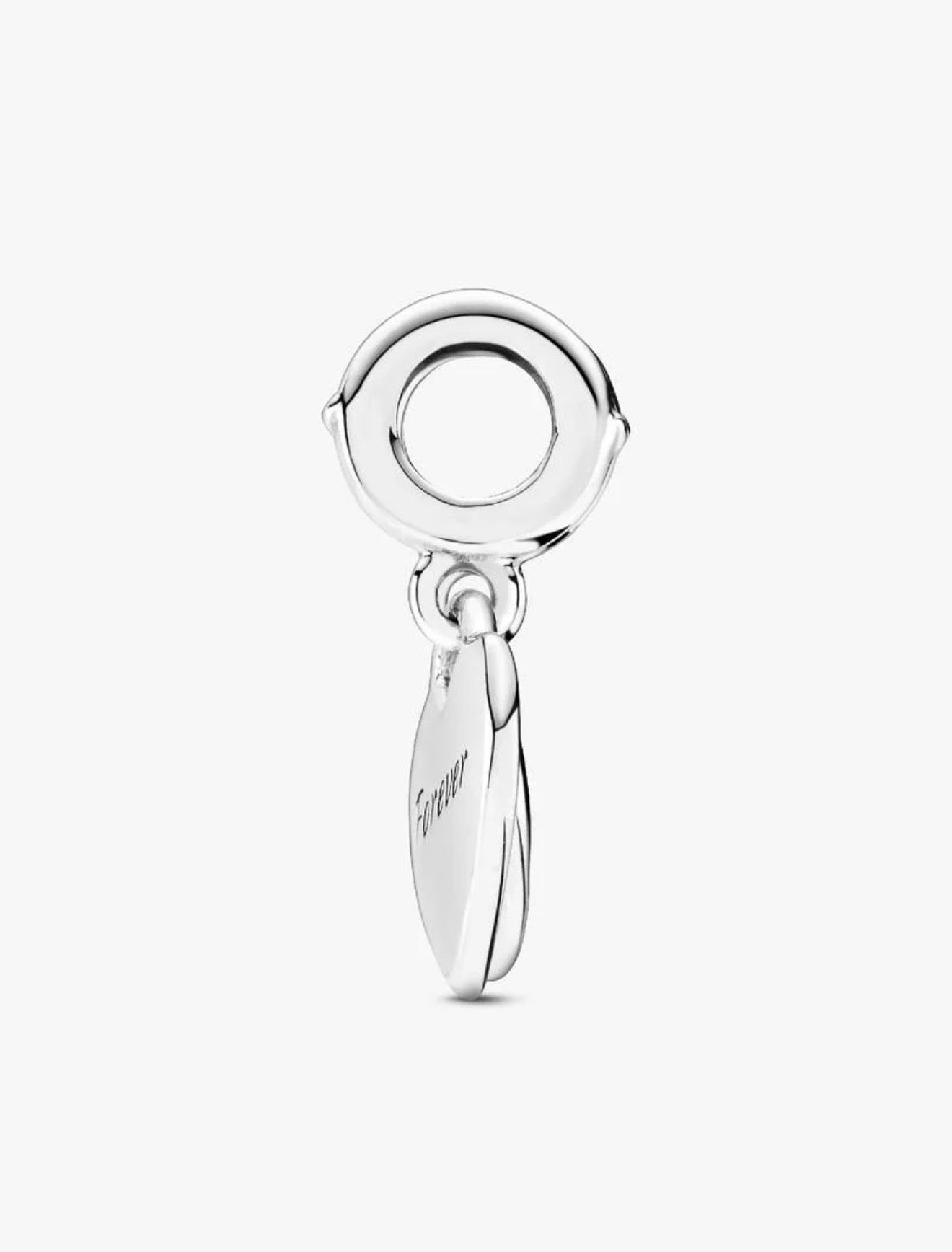 Pandora Double Heart Split Dangle Charm
